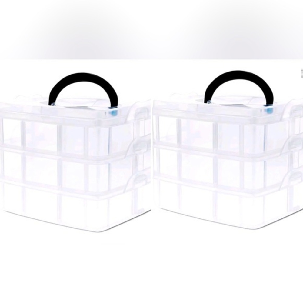 - 2 New Tiered Jewelry Storage lot of 2